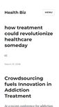 Mobile Screenshot of healthbizdecoded.com